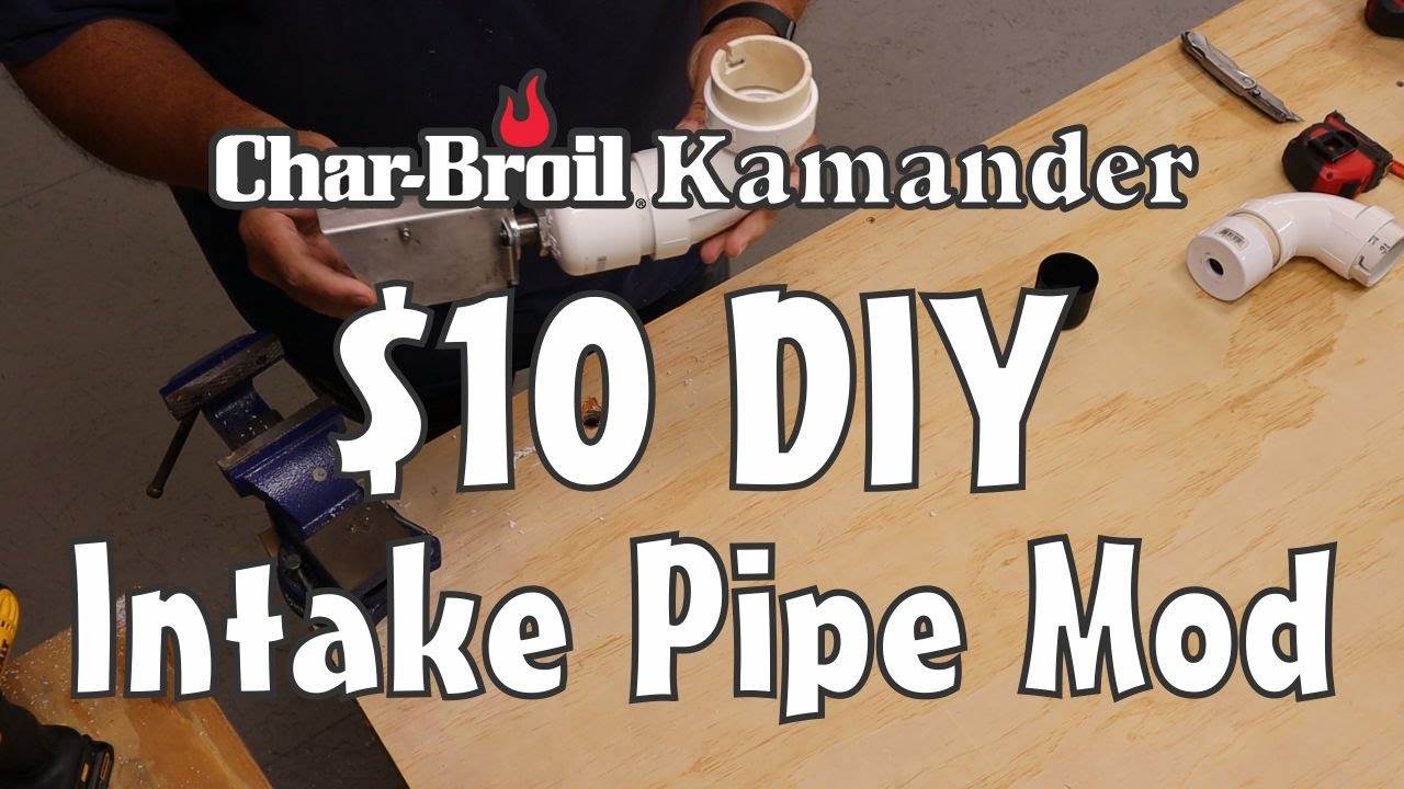 How-To On The PVC Pipe Mod For Temp Controller On Char-Broil Kamander
