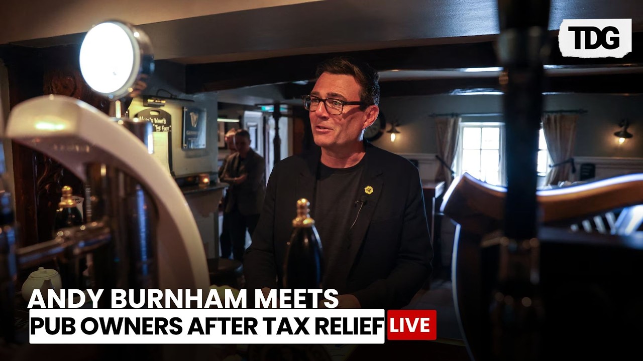 WATCH | UK PM Andy Burnham Visits Pub After Announcing Business Rates Cut | LIVE