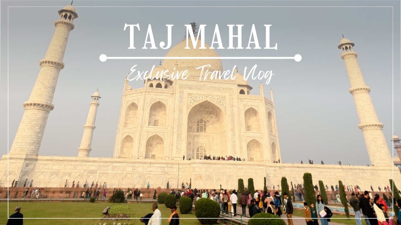 Taj Mahal Visit ❤️ | One of the 7 Wonders of the World
