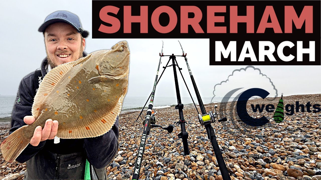 Shoreham Plaice Fishing - A Personal Best Plaice!