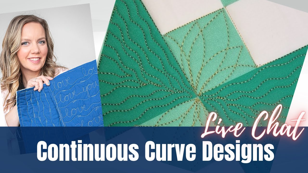 Continuous Curve Designs - Live Chat with Angela Walters