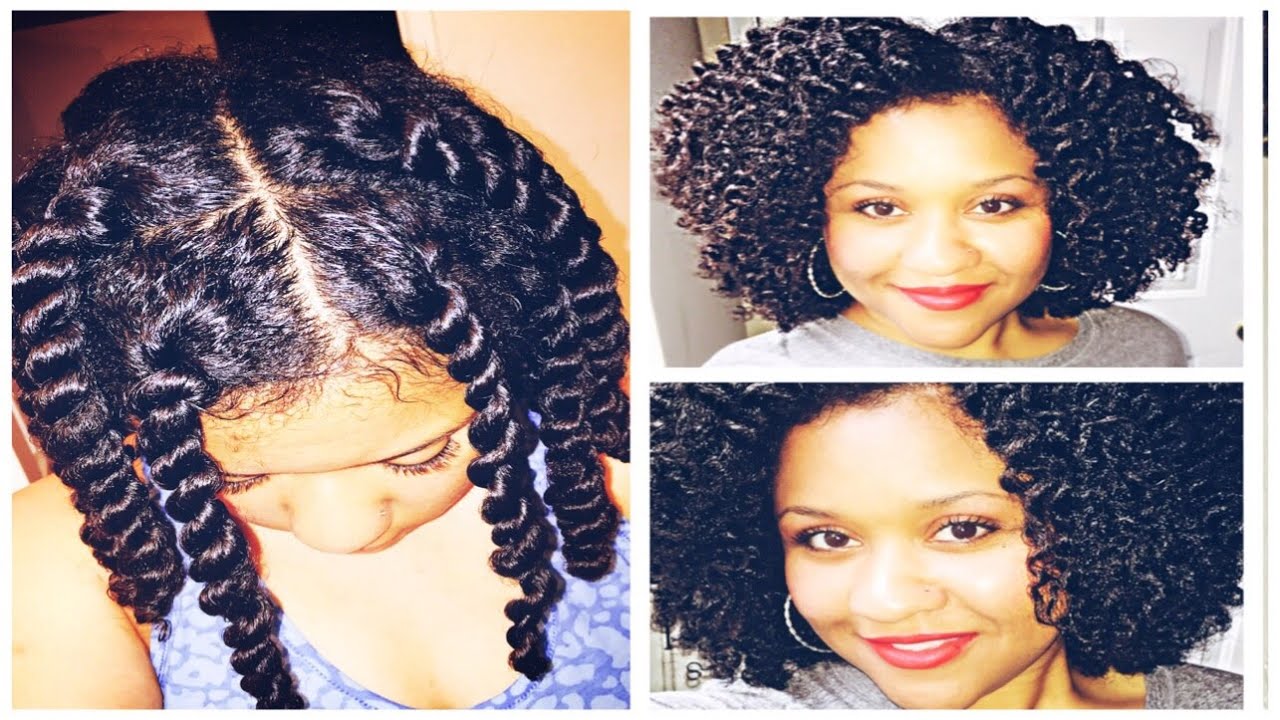 Curly Defined Twistout on Natural Hair ft. Miss Jessie's Curly ButterCreme | Natively Natural