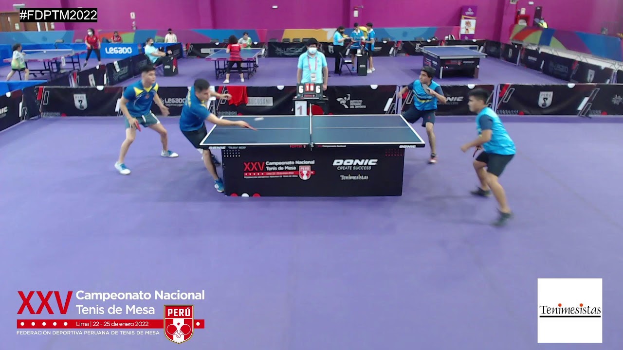 Federación Deportiva Peruana de Tenis de Mesa | XXV Campeonato Nacional de Tenis de Mesa - Día 1