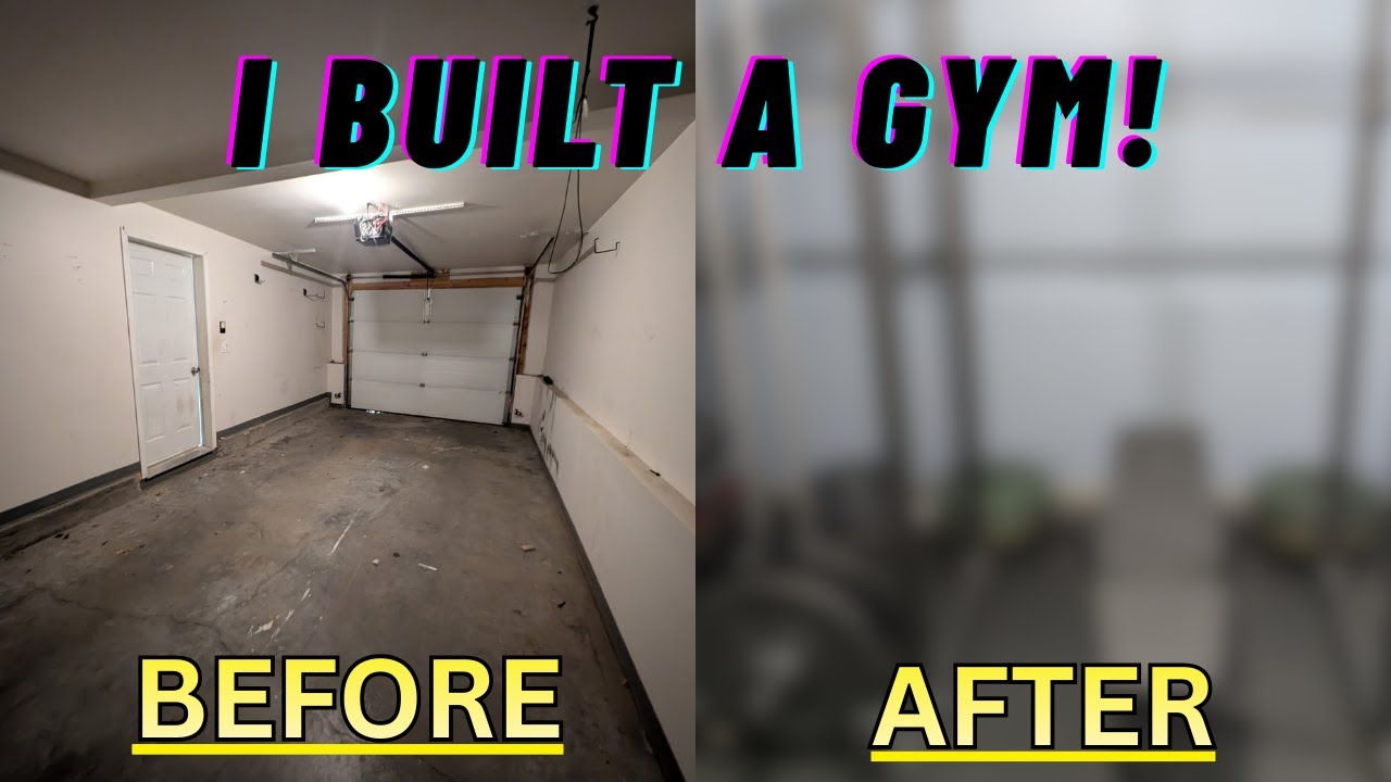 Low Cost Garage Gym Build!