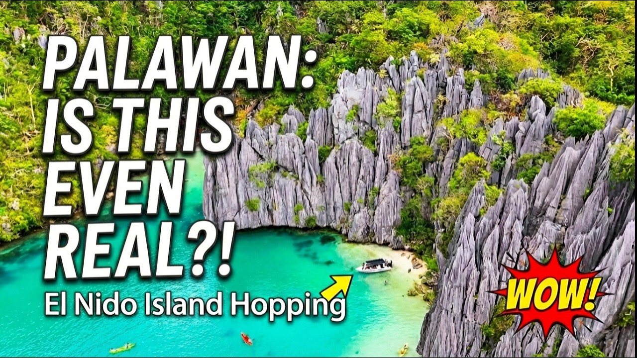 We Found Paradise in Palawan - El Nido islands, 4K