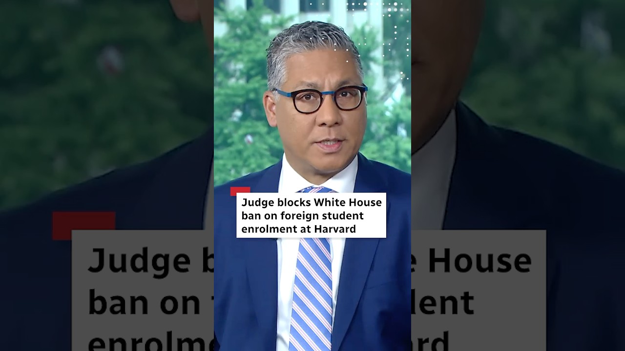 Judge temporarily blocks White House ban on Harvard international student enrolment