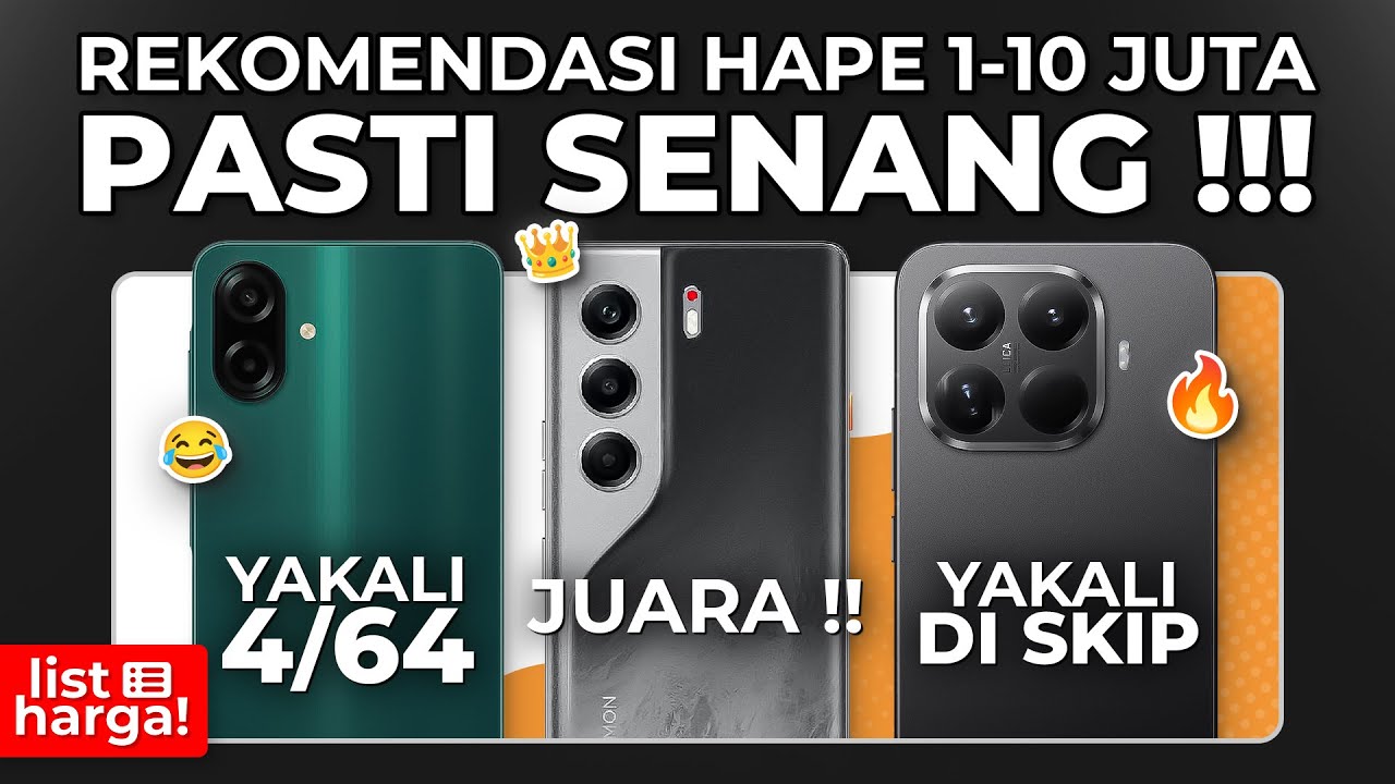 rekomendasi hape bulan oktober !! | BUKAN BeGo teknologi
