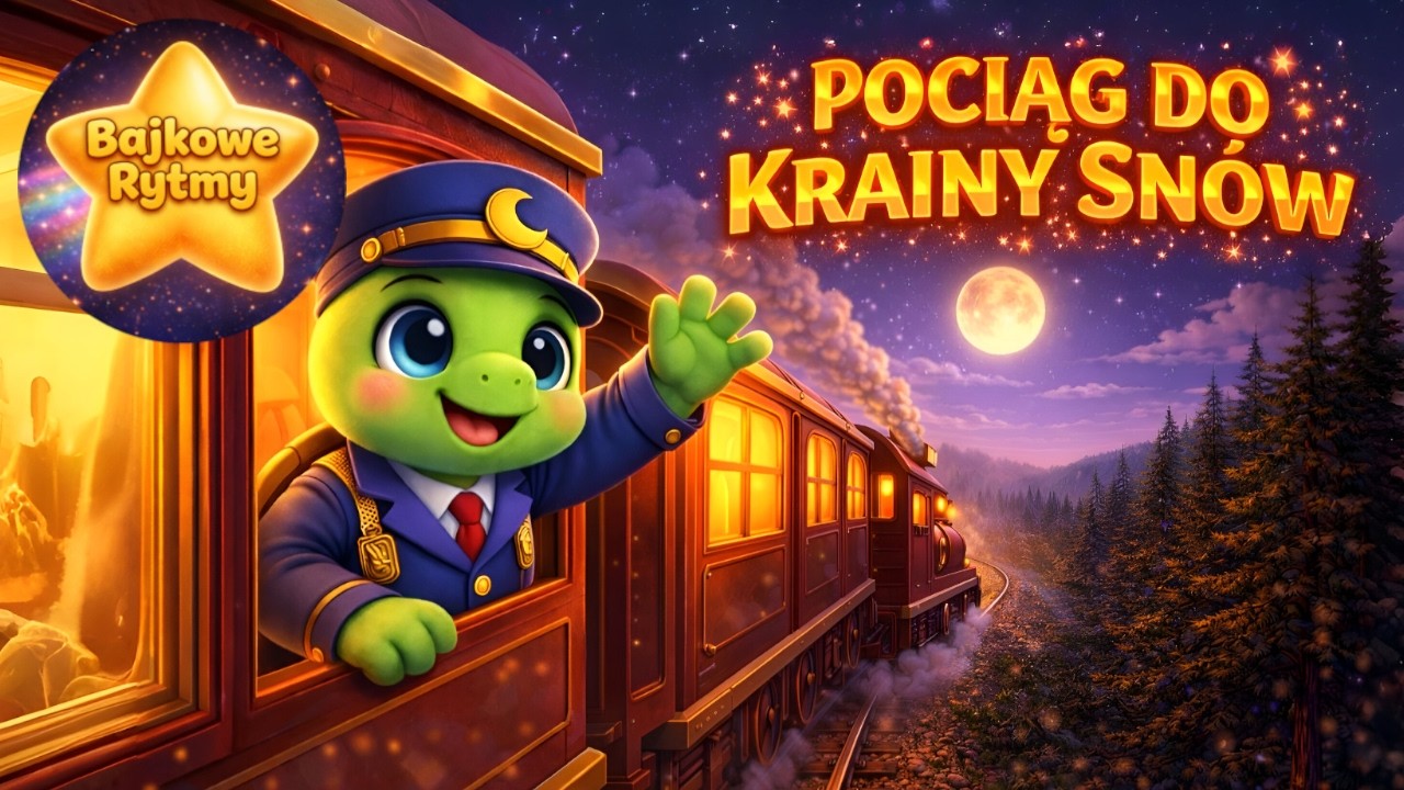POCIĄG DO KRAINY SNÓW😴 - Kołysanka