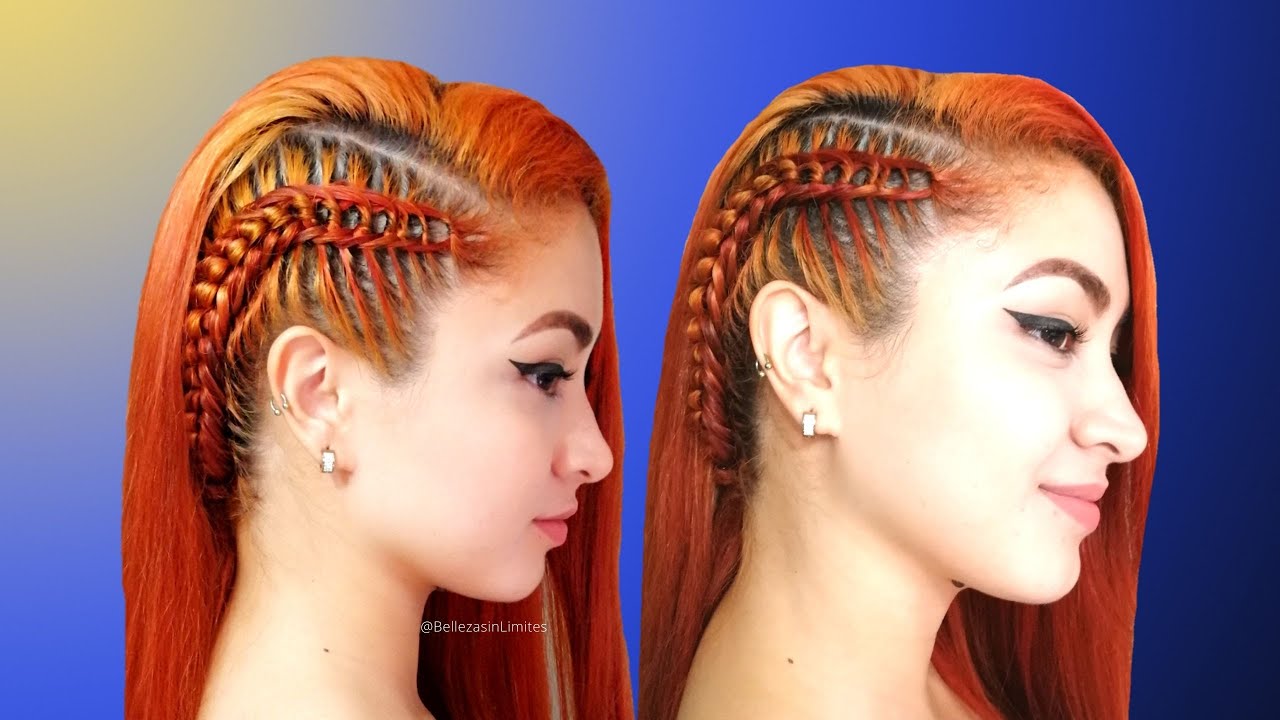 Trenza de Raíz de Lado y Pelo Suelto | Peinados para Cabello Largo