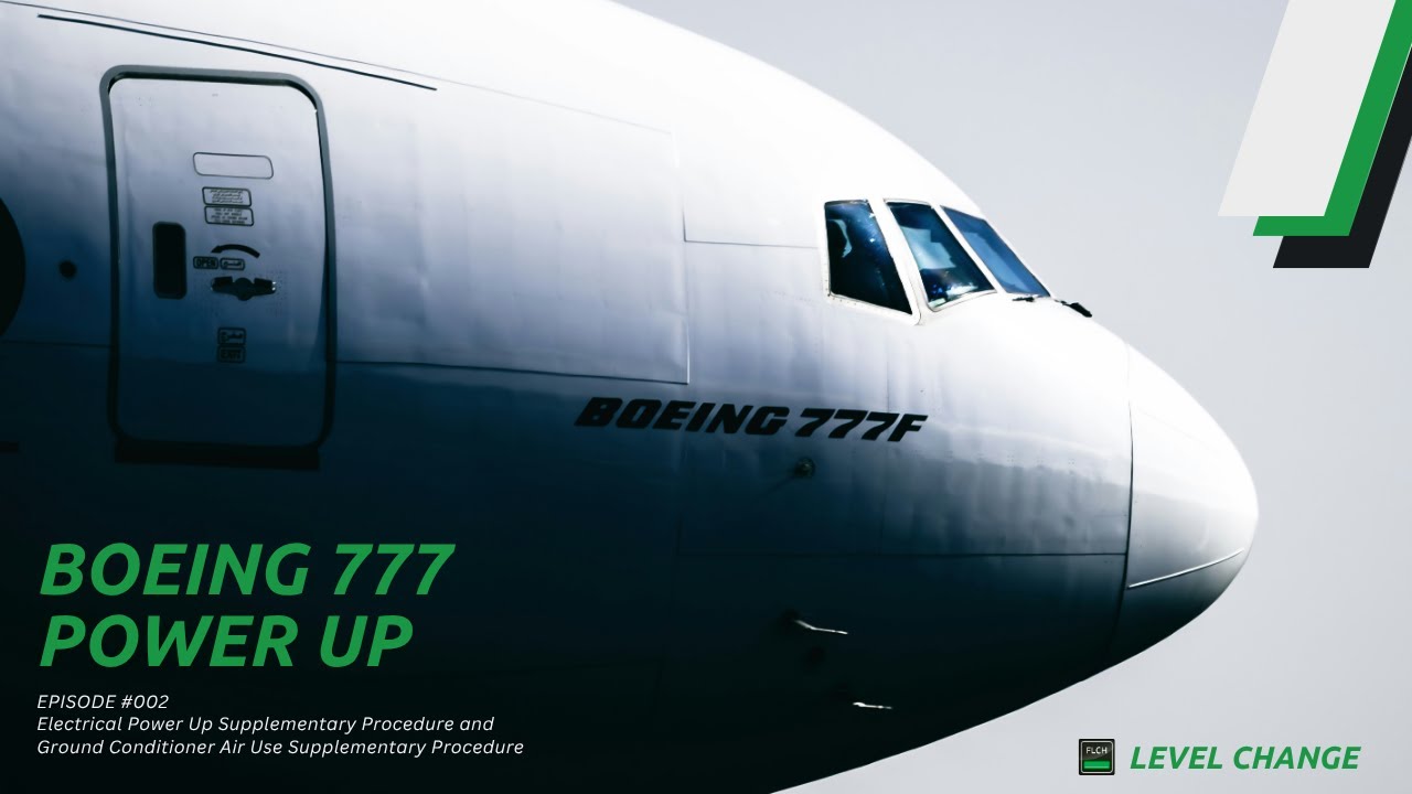 Boeing 777 #002 - Power Up