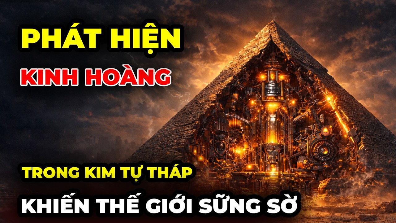 BÍ MẬT KHỔNG LỒ BÊN TRONG KIM TỰ THÁP VỪA BỊ PHÁT HIỆN