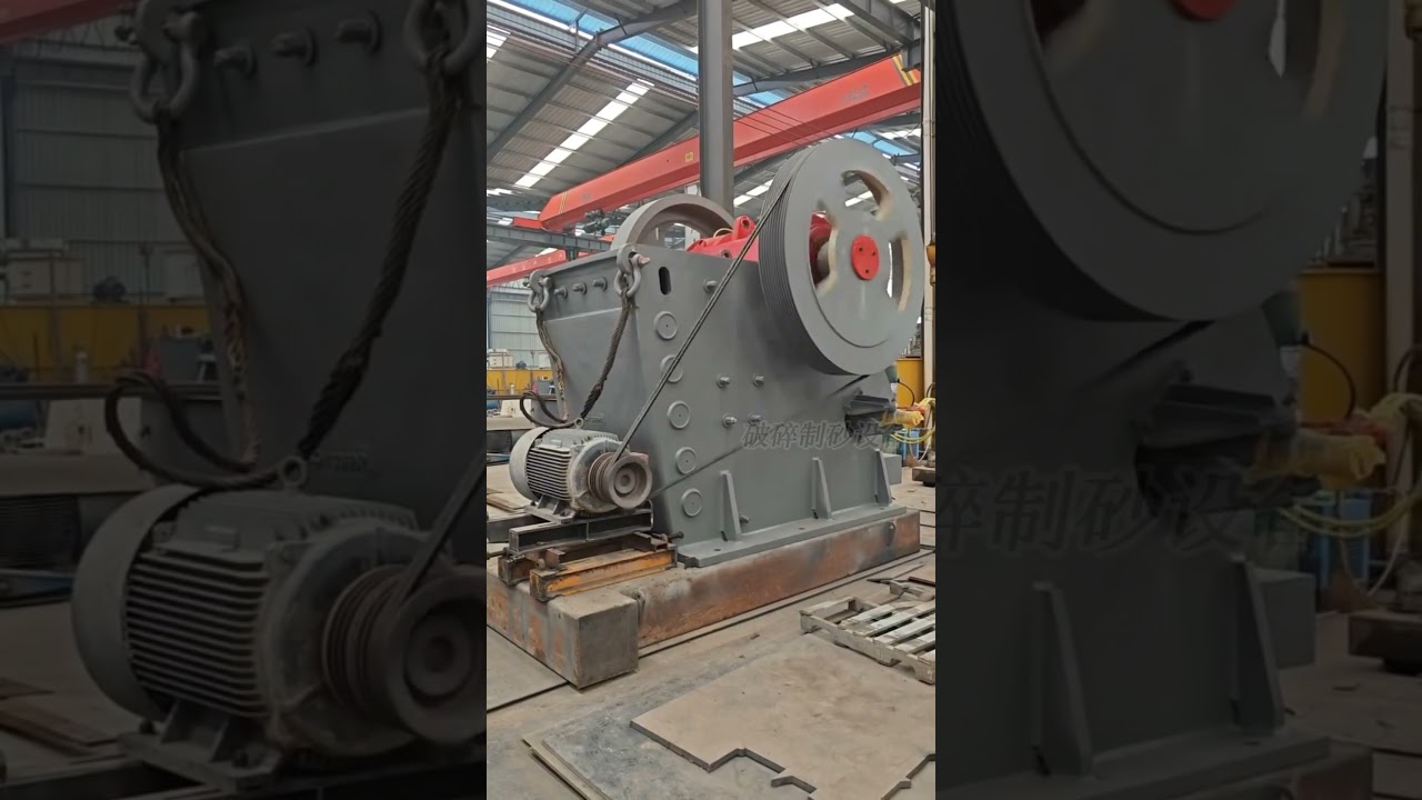 PEW 860 Jaw Crusher Test Operation#jawcrusher #jawcrusherplant #crusher #stonecrusherline