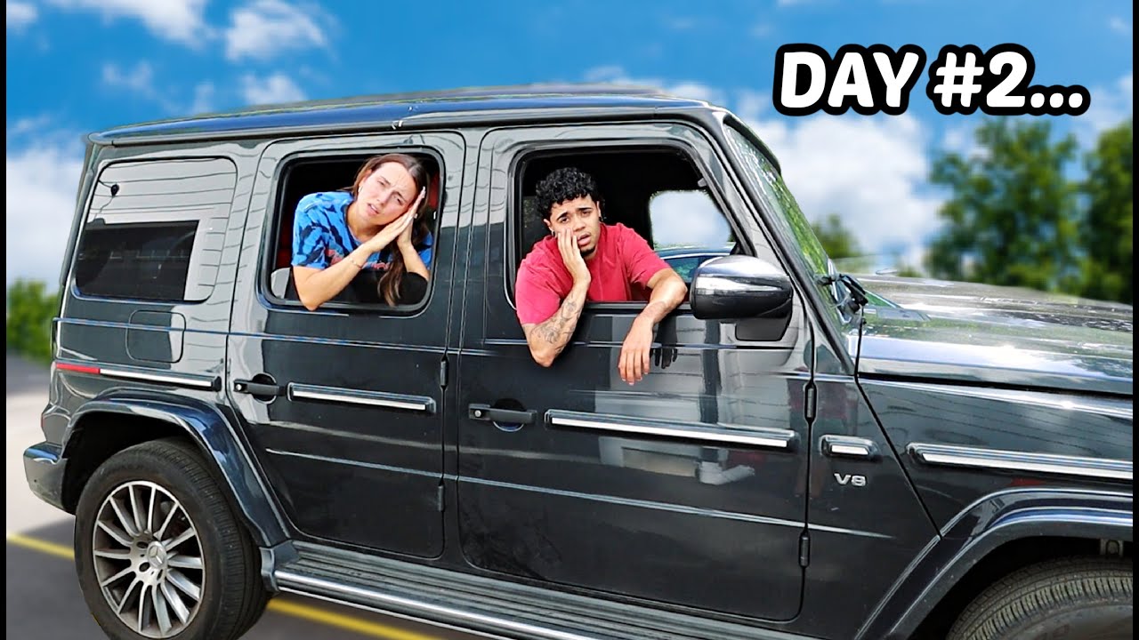 LAST TO LEAVE THE G WAGON WINS!!! *CHALLENGE*