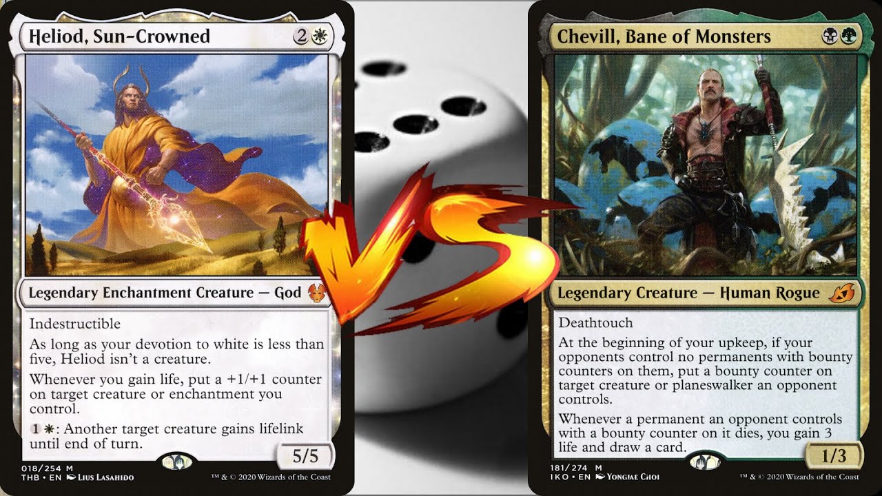 Heliod VS Chevil - MTG EDH Duel Commander