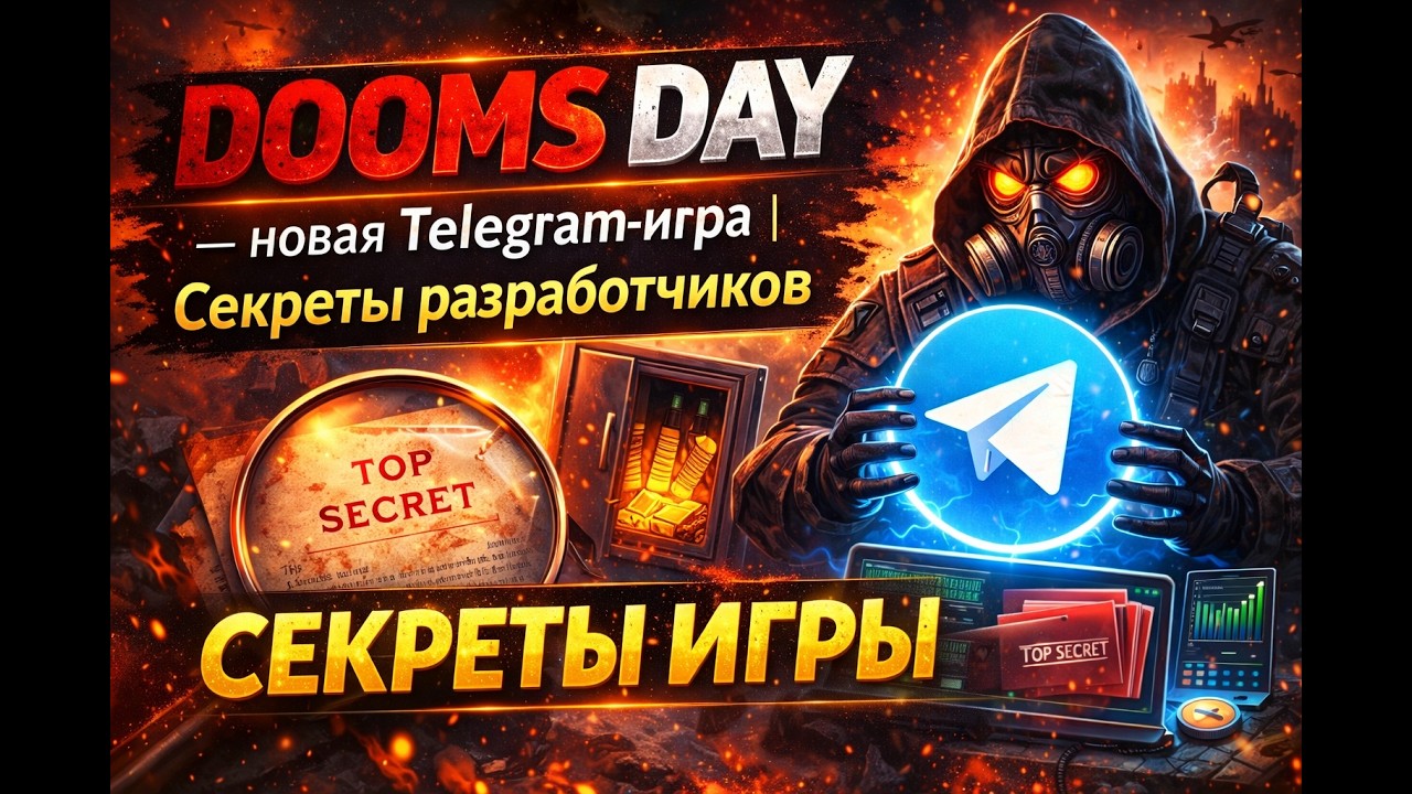 DOOMS DAY — новая Telegram-игра | Секреты разработчиков