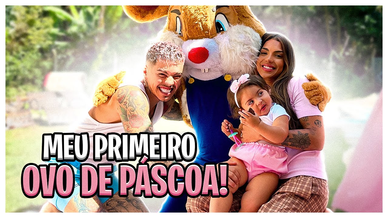 NOSSO COELHINHO DA PÁSCOA!!! 😍 🐰