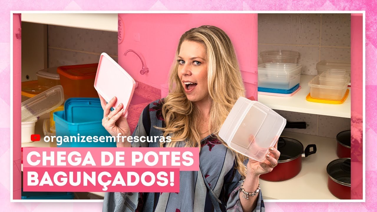 Como organizar potes de cozinha com Rafa Oliveira