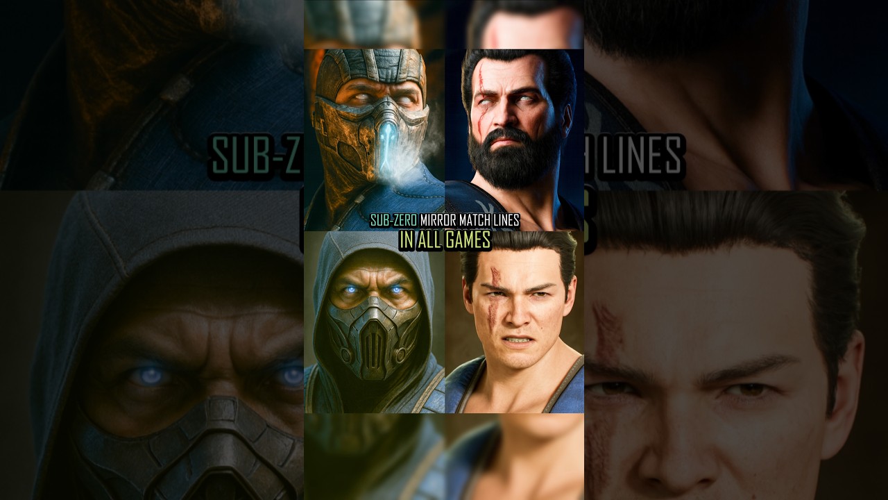 Линии Саб-Зиро и Би-Хана/Куай Ляна в MkX, Mk11 и Mk1: царствует хаос #mortalkombat1Havik