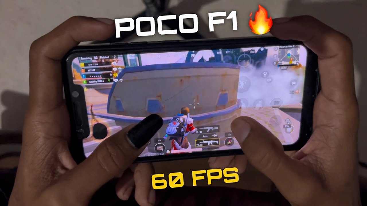 POCO F1 NEW GAMING ROM 2025 HANDCAME GAMEPLAY | POCO F1 60 FPS | BGMI GAMEPLAY CUSTOM ROM PUBG