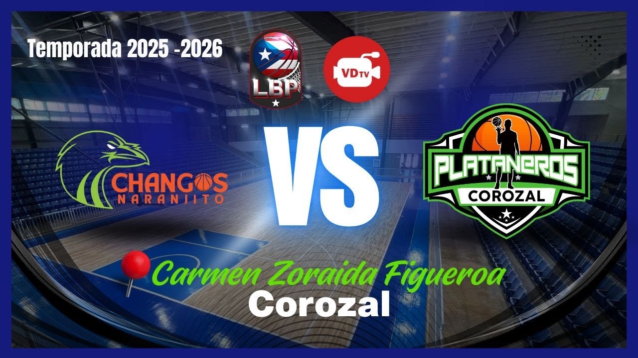 LBP - Naranjito (4-7)  vs  Corozal (4-6) - 12.Enero.2026
