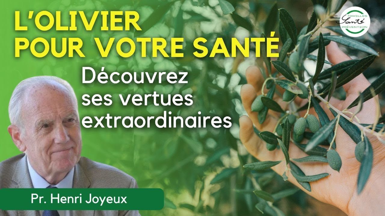 L'olivier pour votre santé - nouveau livre du Pr Joyeux!