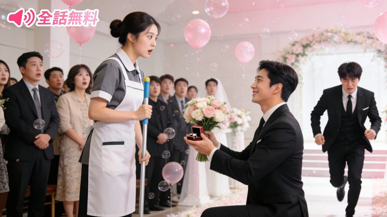 清掃員の女の子がクズ男を振って笑われるが、結婚式でトップCEOが花嫁を奪い会場騒然！