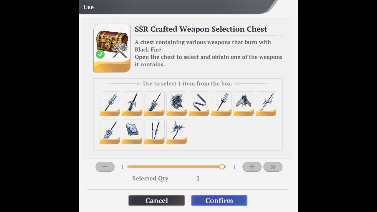 7DS Origins SSR Weapon Selector Hawk Pass Reward LVL 5