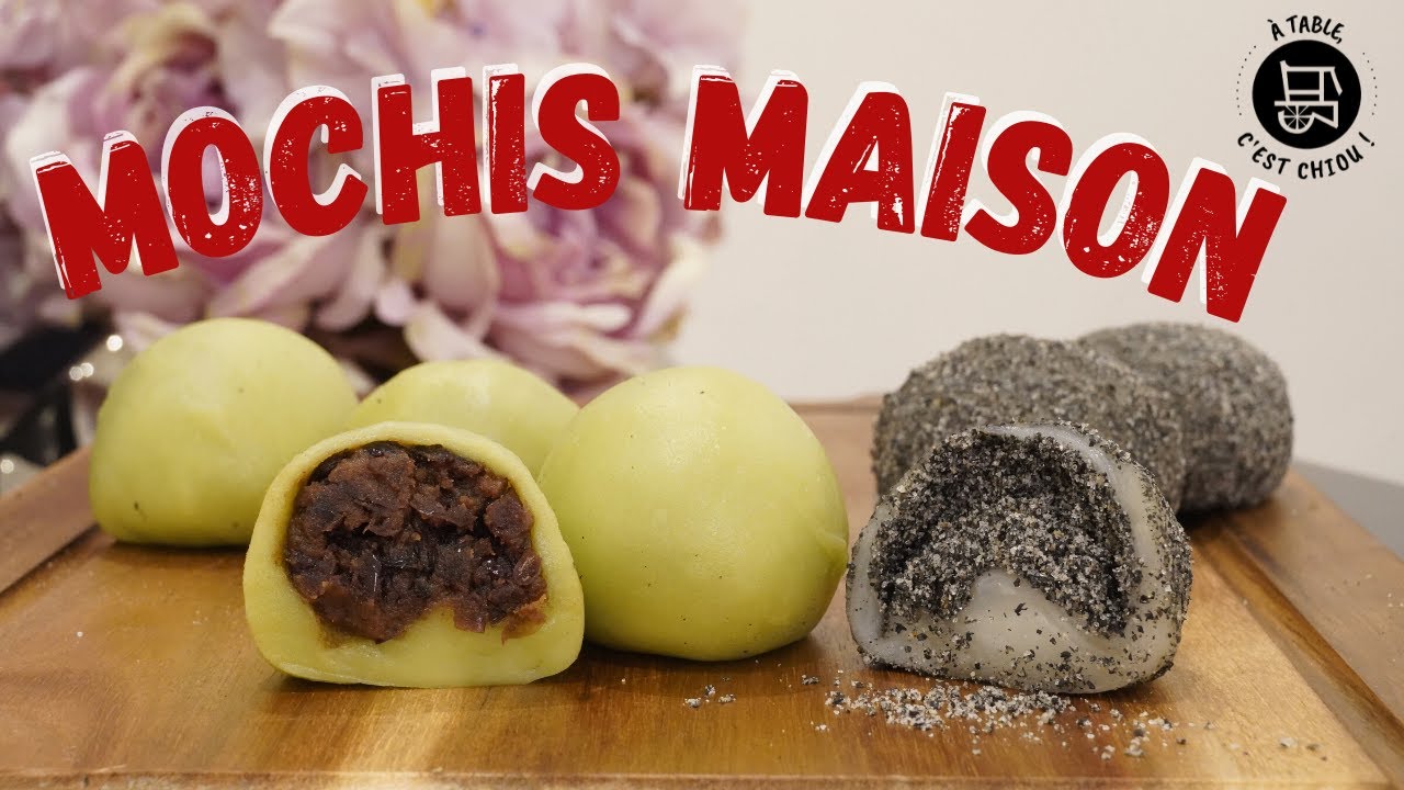 Recette de mochi - Recette de mochis facile à preparer à la maison - Mochis maison