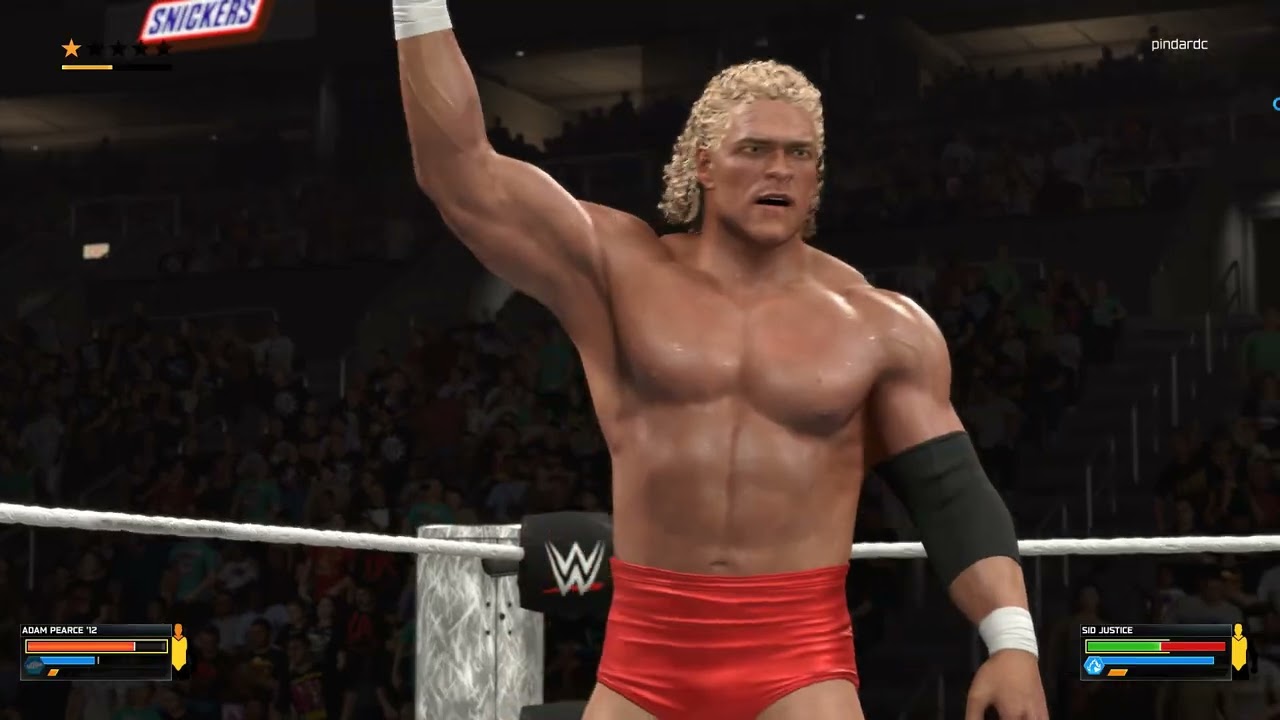 SID JUSTICE VS ADAM PEARCE