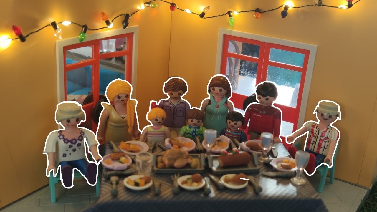Histoire playmobil- le Noël de la famille Bertrand