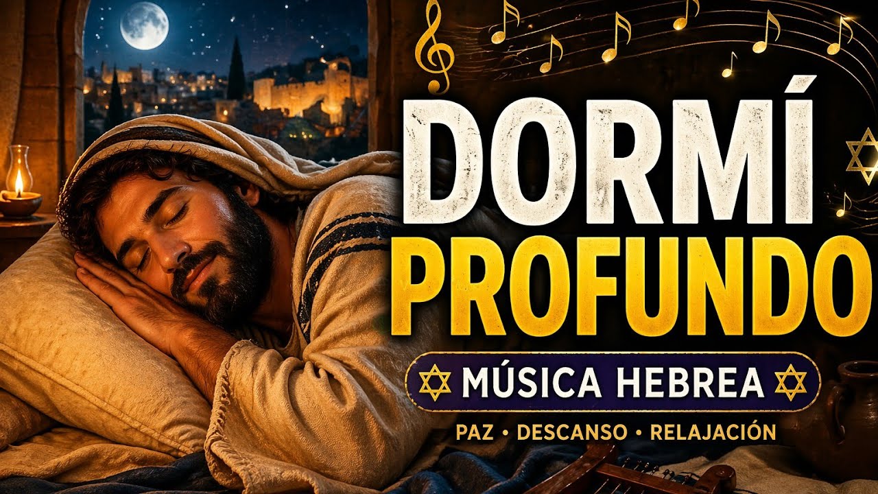 Con esta m&uacute;sica hebrea pude dormir profundamente | Hebrew Music for Deep Sleep & Peace