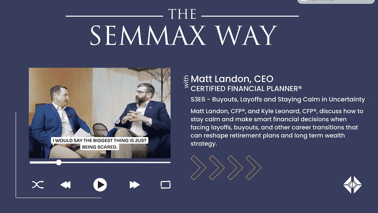 Buyouts, Layoffs, and Staying Calm in Uncertainty