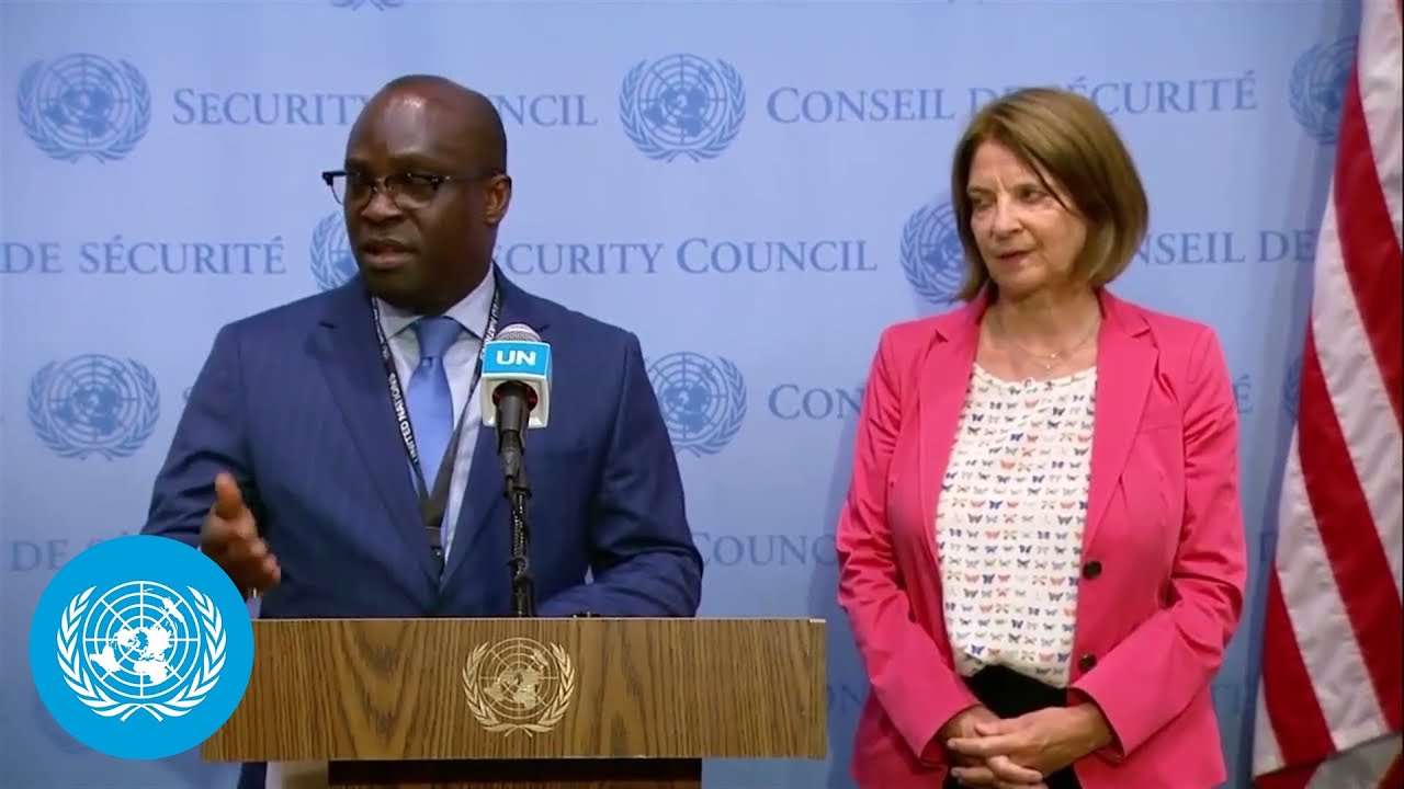 Ghana & Norway on maritime security in the Gulf of Guinea - Security Council Media Stakeout