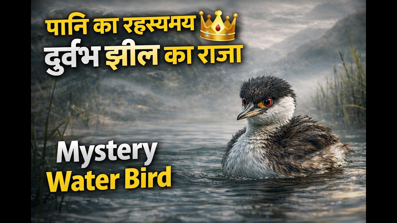 ❄️ उड़ नहीं सकता फिर भी अनोखा पक्षी | 🦆 The Flightless Water Bird | Amazing Story of Junin Grebe
