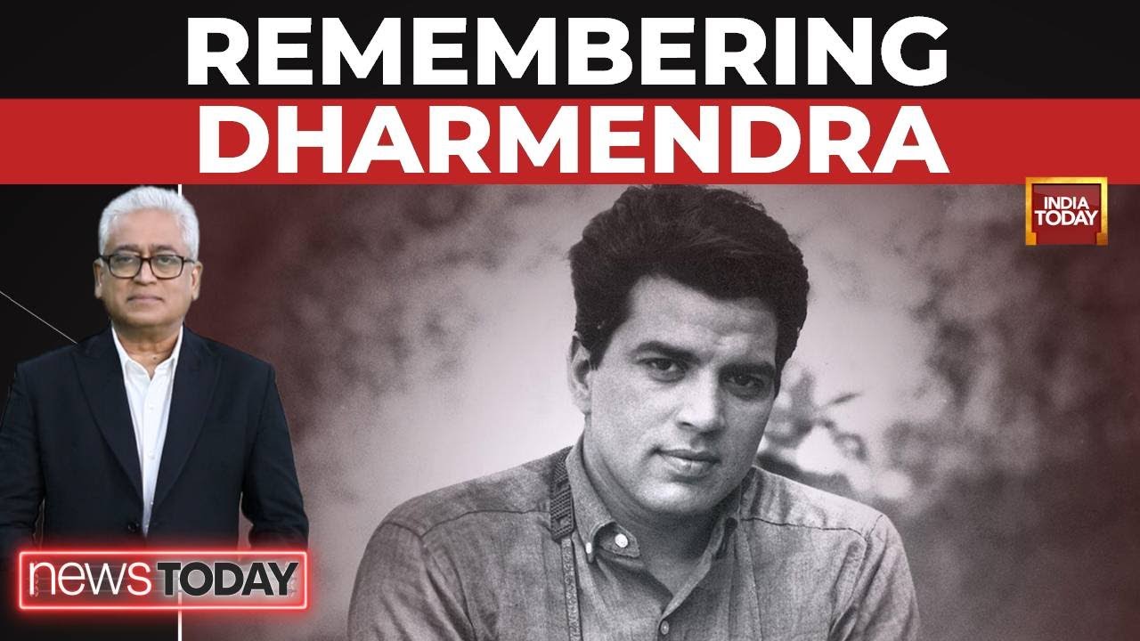Newstoday With Rajdeep Sardesai | Remembering Dharmendra: Bollywood's He-Man Passes Away At 89