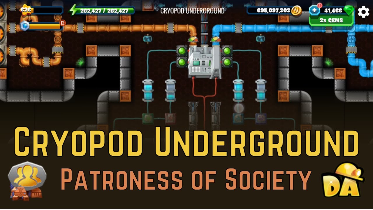Cryopod Underground - #11 Patroness of Society - Diggy's Adventure