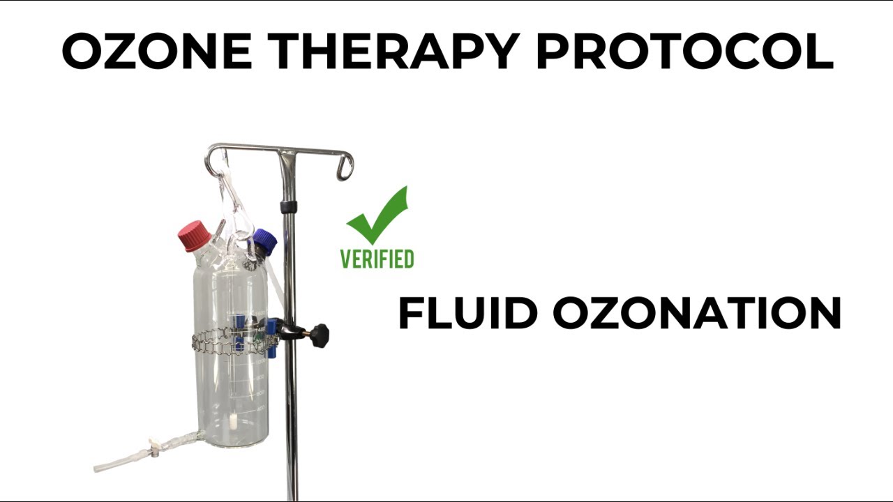 How to Ozonate a Fluid for ozone therapy in animals or humans