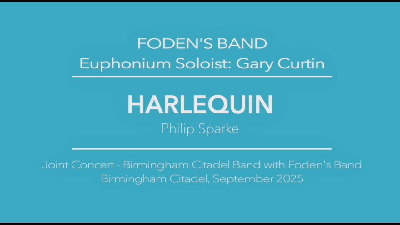 Harlequin (Philip Sparke) performed by Gary Curtin & Foden's Band