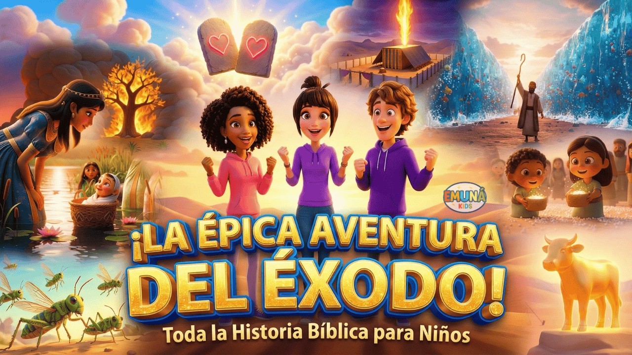 ✨📖 ÉXODO COMPLETO PARA NIÑOS | Serie Bíblica Animada 🌊🔥⛺