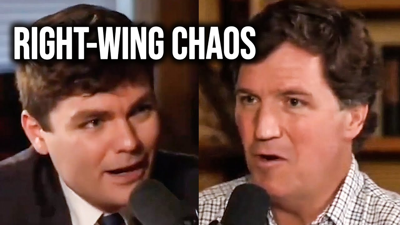 Right-Wingers TURN On Tucker Carlson As Nick Fuentes Interview Spirals Out Of Control