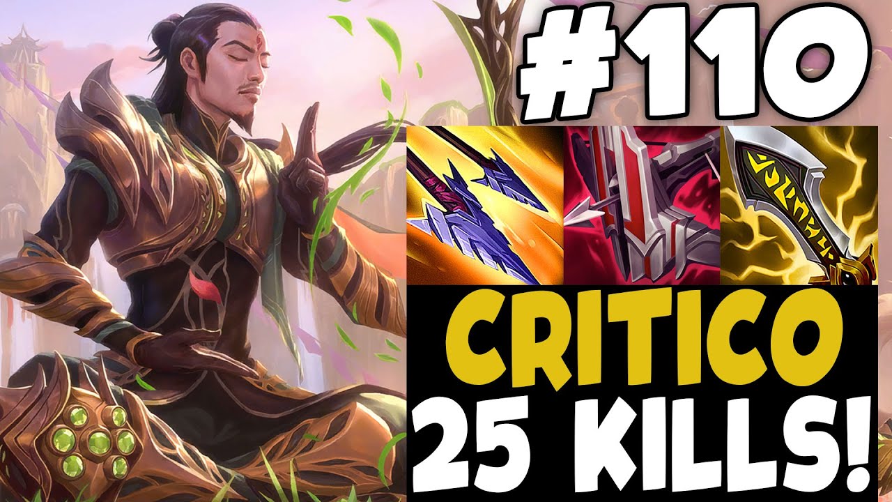 MASTER YI CRITICO É VIDA! (25 KILLS)