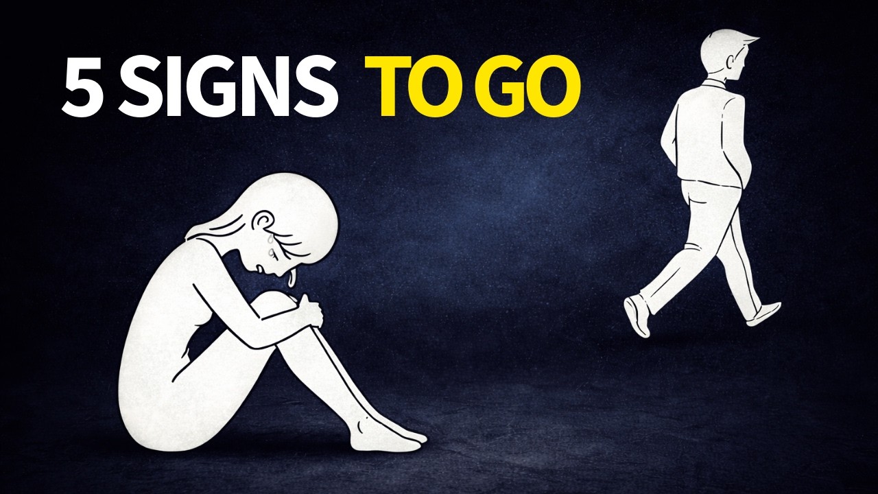 If You See These 5 Huge Signs… Let A Woman Go