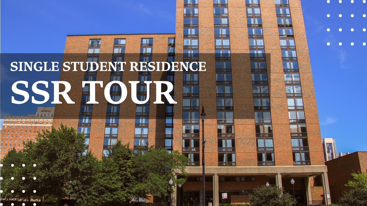 🏙️ Single Student Residence Hall Tour 🔑