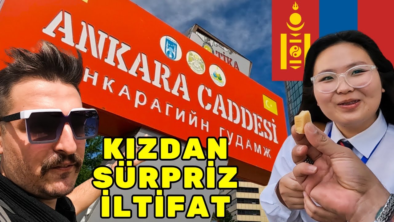 #4S/167B 🇲🇳 SARHOŞ KADINLA BİRBİRİMİZE GİRDİK ! MOGOLİSTAN’DA Kİ ATATÜRK OKULU VE ANKARA CADDESİ !
