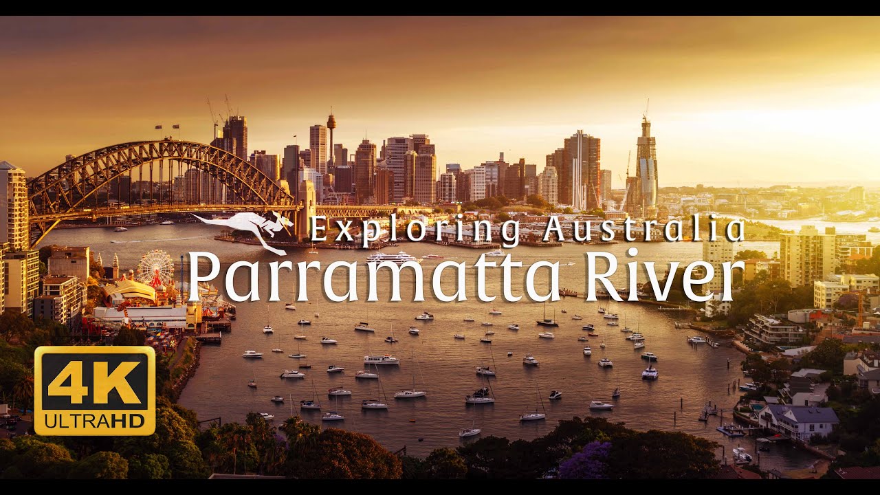 Exploring Parramatta River: 4K Aerial Cinematography of Sydney’s Historic Waterway | DJI Mavic