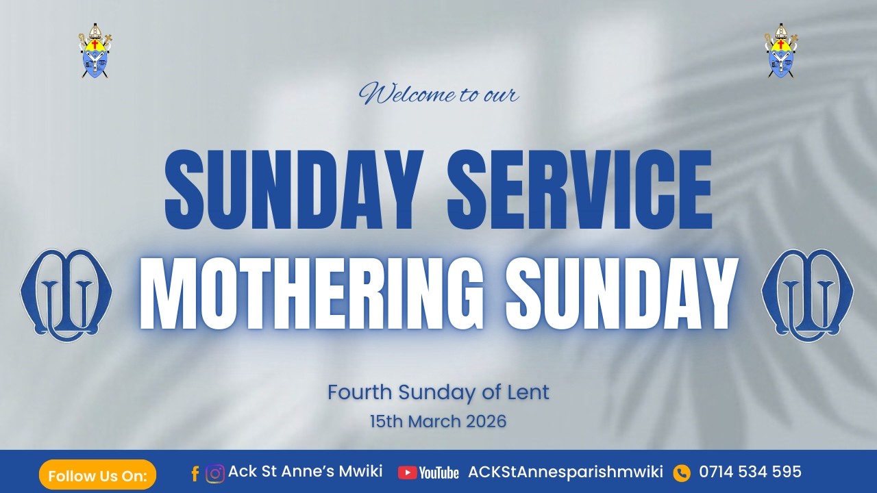 15TH MARCH 2026 || KISWAHILI SERVICE || JUMAPILI YA NNE YA SAUMU