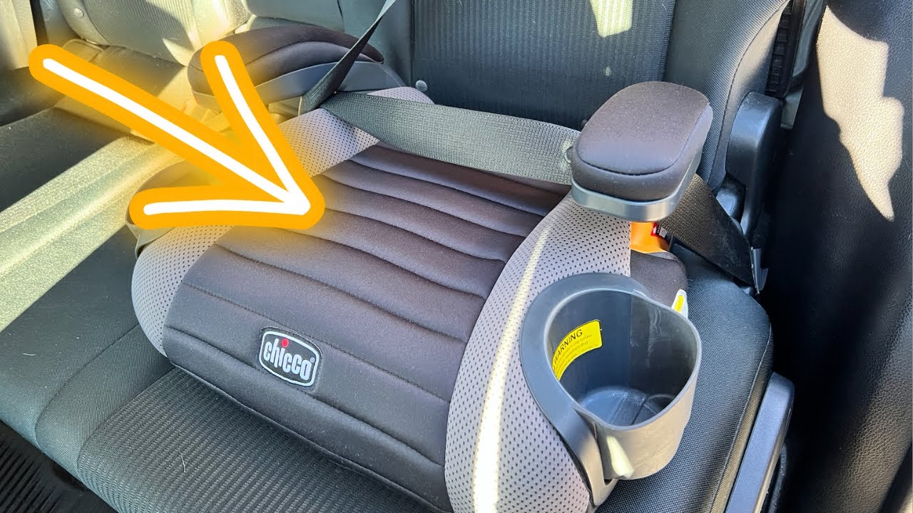 Chicco GoFit Booster Car Seat Demo: 40lbs - 110lbs Recommended