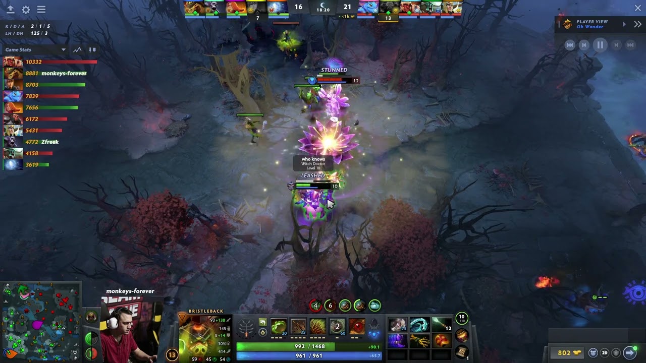 monkeys-forever, Zfreek [Top rank 1835] | Dota 2