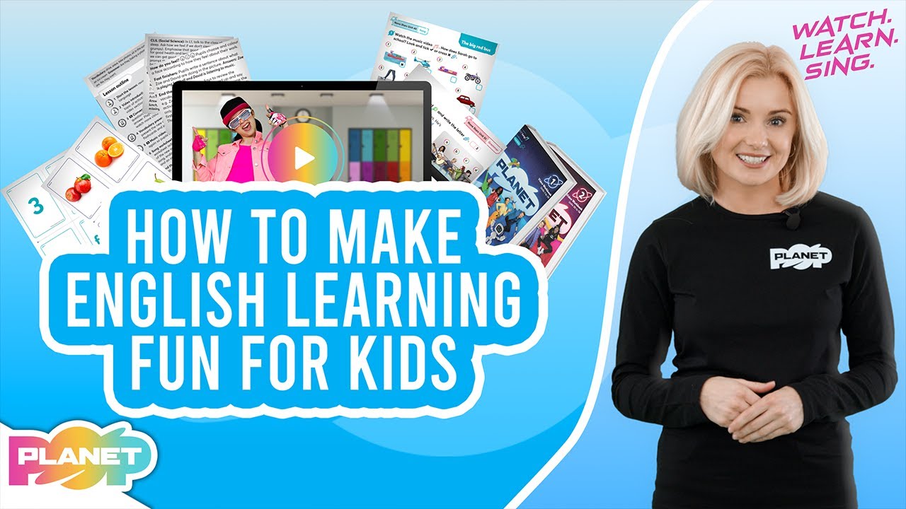 How To Make English Learning Fun For Kids| ESL Kids Songs | Planet Pop