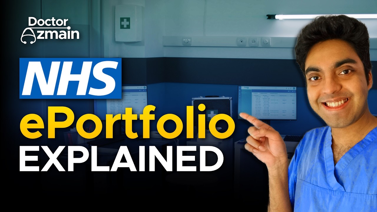 Doctor explains NHS ePortfolio for new Junior Doctors (FY1)